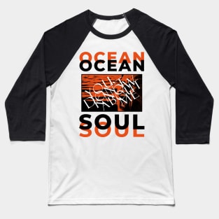 Ocean Soul Baseball T-Shirt